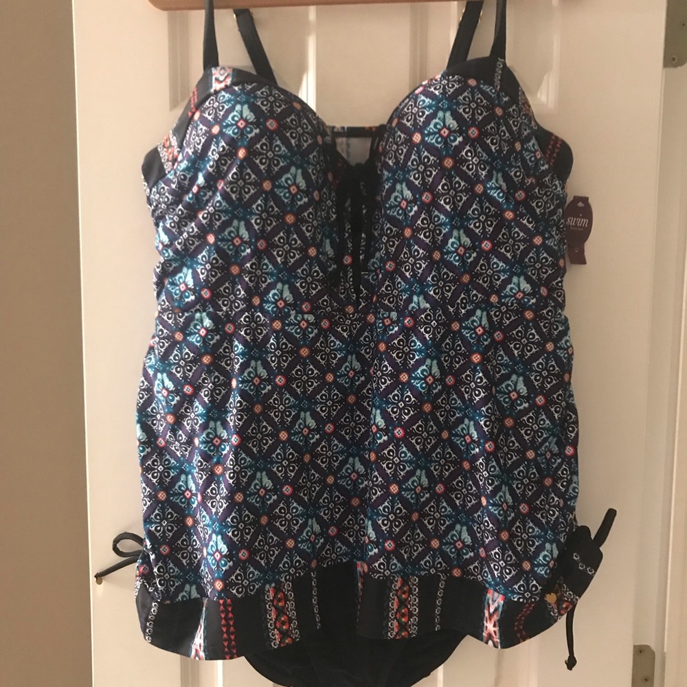 Lane Bryant Cacique one piece swimsuit